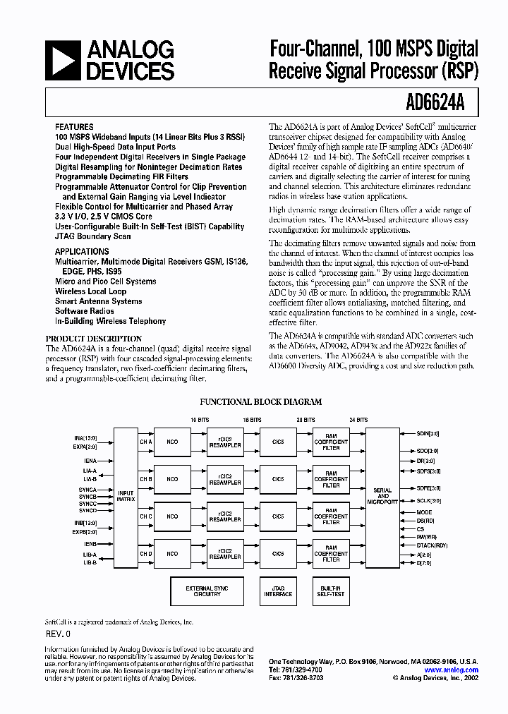 AD6624ASPCB_1339057.PDF Datasheet