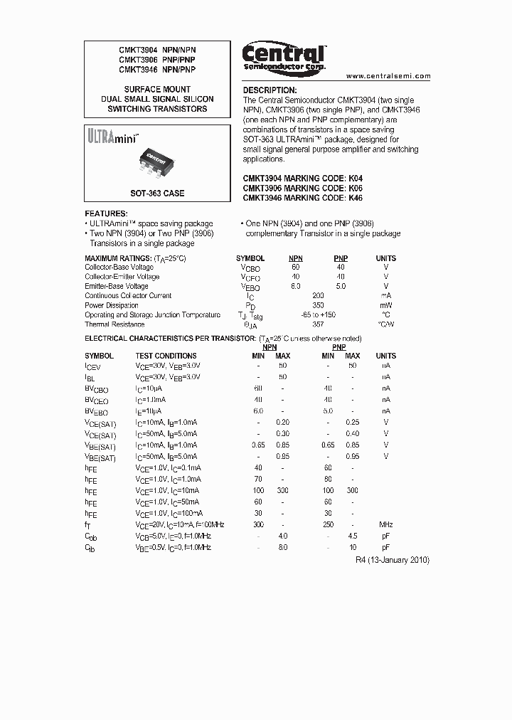 CMKT3904_1347012.PDF Datasheet