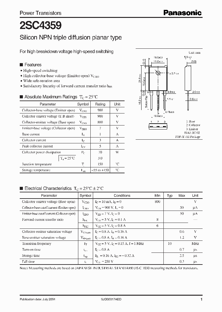 2SC4359_1358613.PDF Datasheet