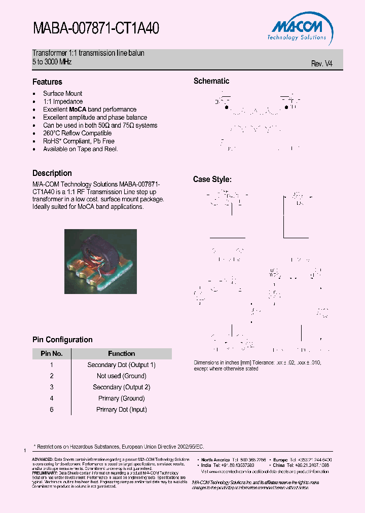 MABA-007871-CT1A40V4_1366036.PDF Datasheet