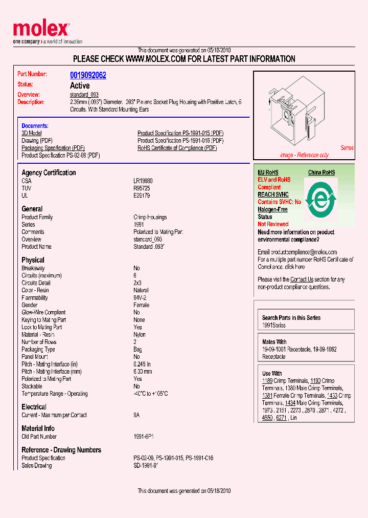 0019092062_1368948.PDF Datasheet
