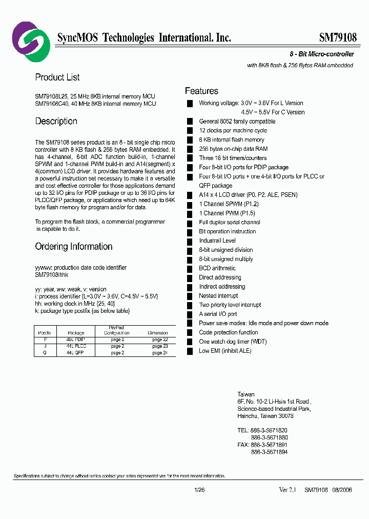 SM79108L25_1370155.PDF Datasheet