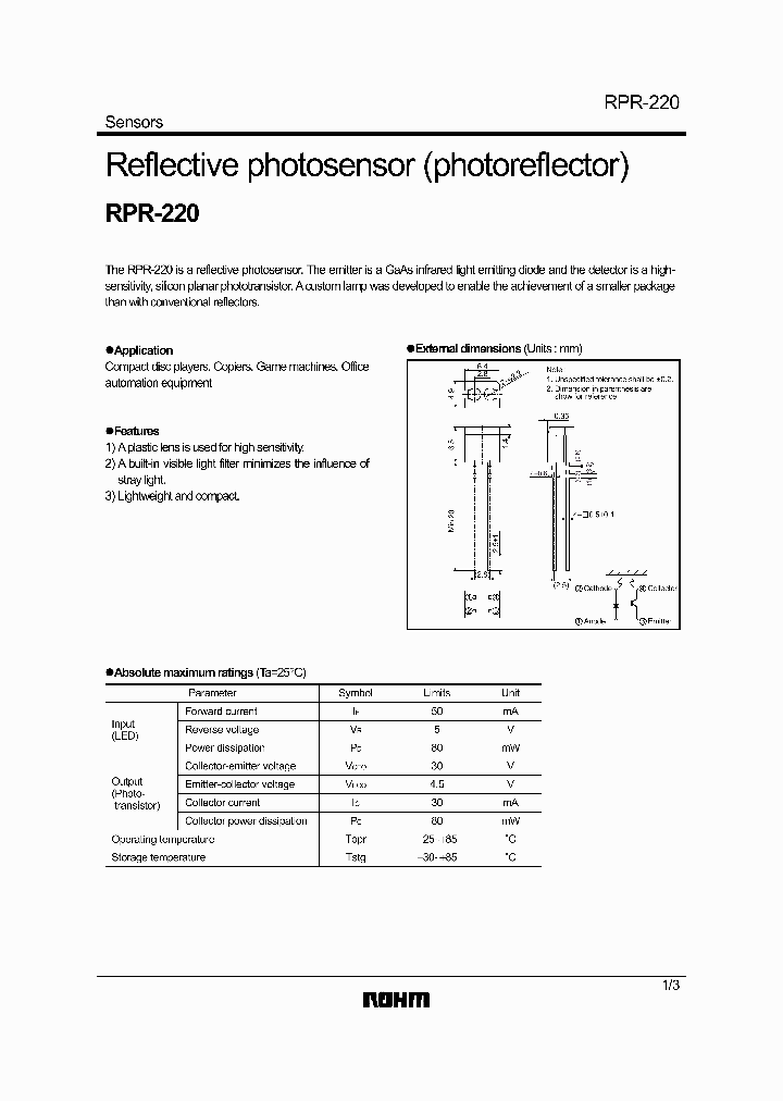 RPR-220_1400726.PDF Datasheet