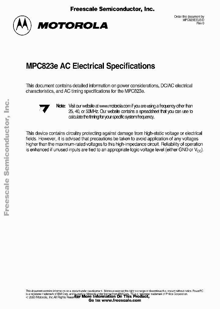 MPC823E_1401182.PDF Datasheet