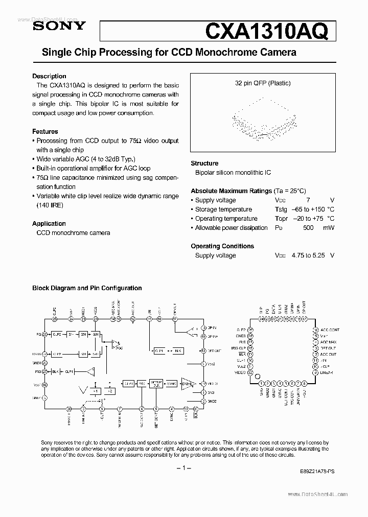 A1310AQ_1214256.PDF Datasheet