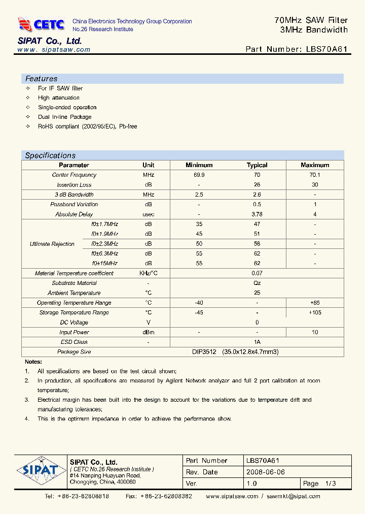 LBS70A61_1378168.PDF Datasheet