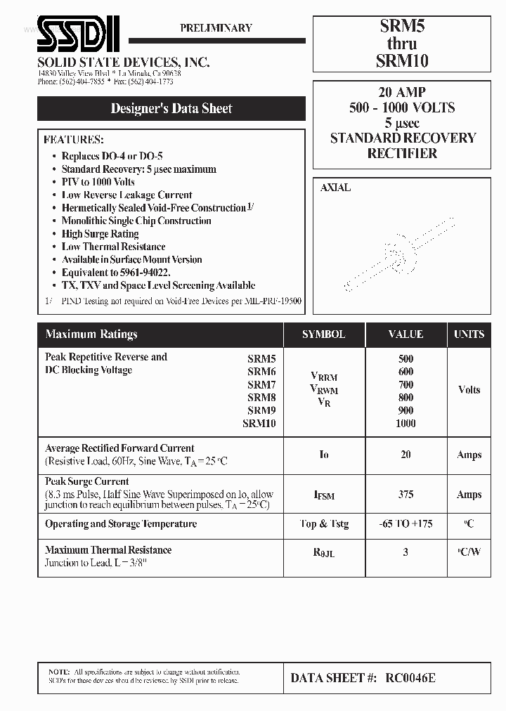 SRM5_1112669.PDF Datasheet