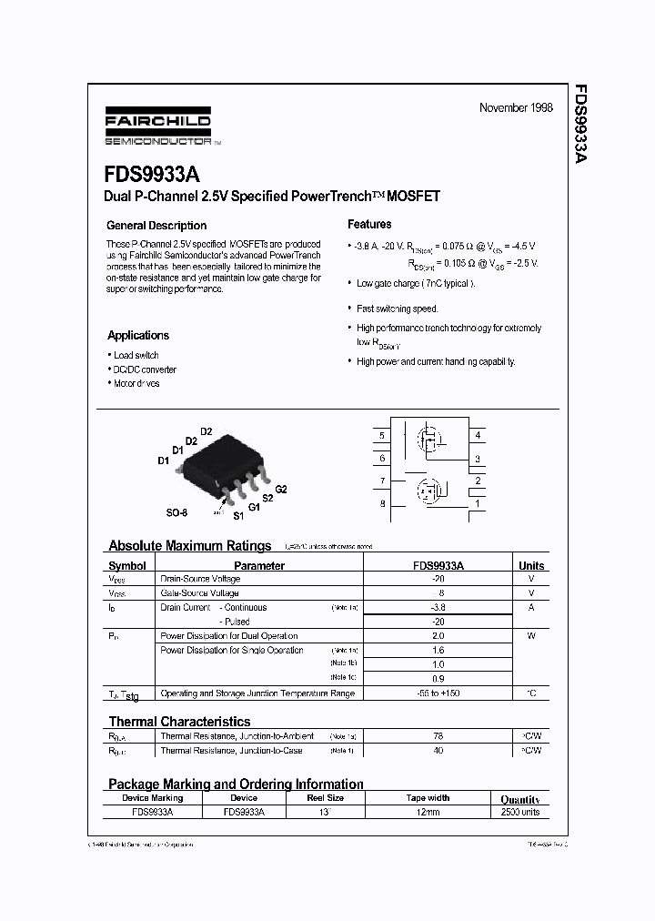 FDS9933A_1401227.PDF Datasheet