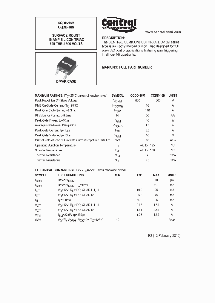 CQDD-16N_1388388.PDF Datasheet