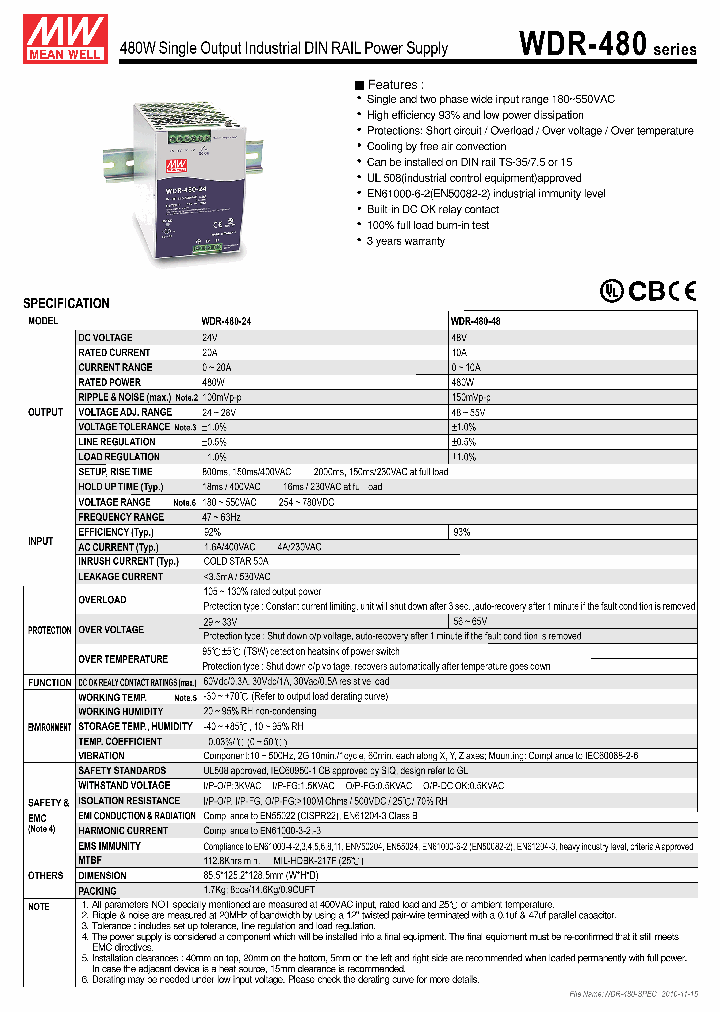 WDR-480_1388868.PDF Datasheet
