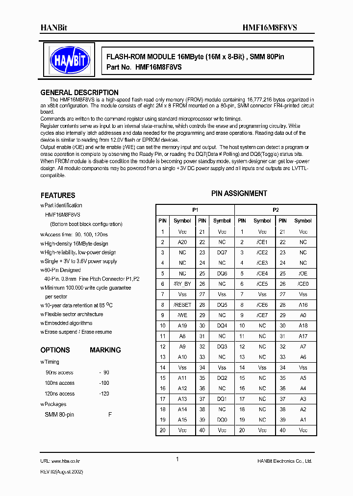 HMF16M8F8VS-120_1412503.PDF Datasheet