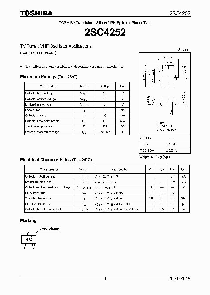 2SC4252_1440575.PDF Datasheet