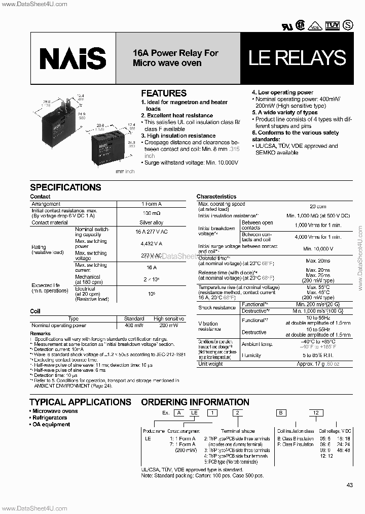 ALE12XXX_1392859.PDF Datasheet