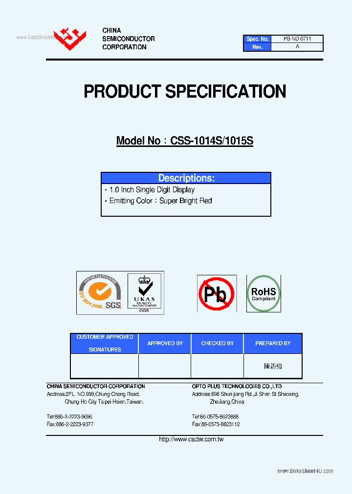 CSS-1014S_1410015.PDF Datasheet