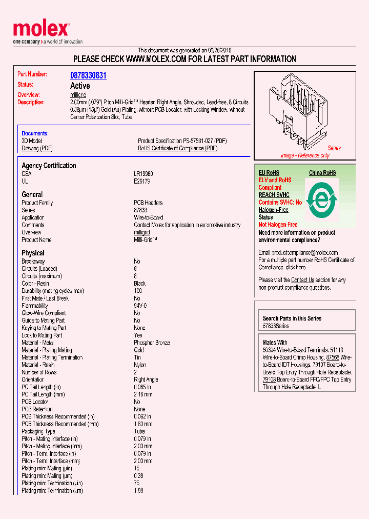 87833-0831_1453381.PDF Datasheet