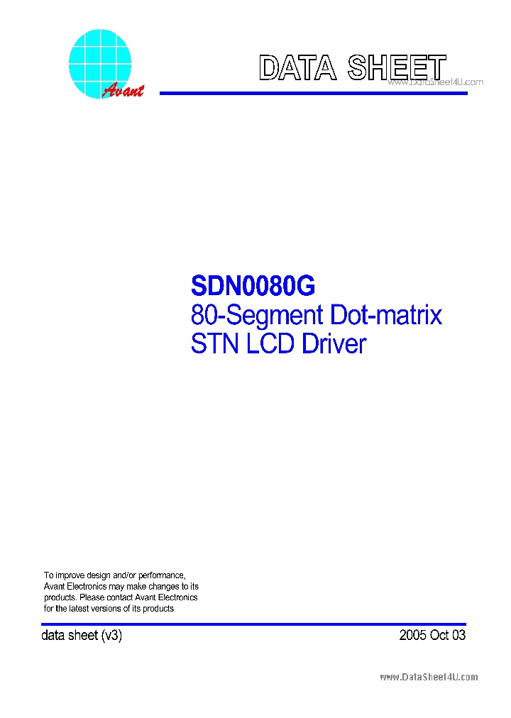 SDN0080G_1426451.PDF Datasheet