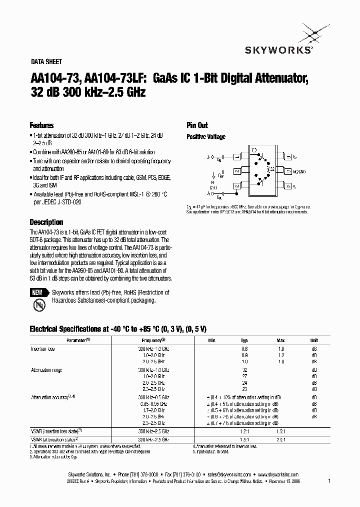 AA104-73LF_1479096.PDF Datasheet