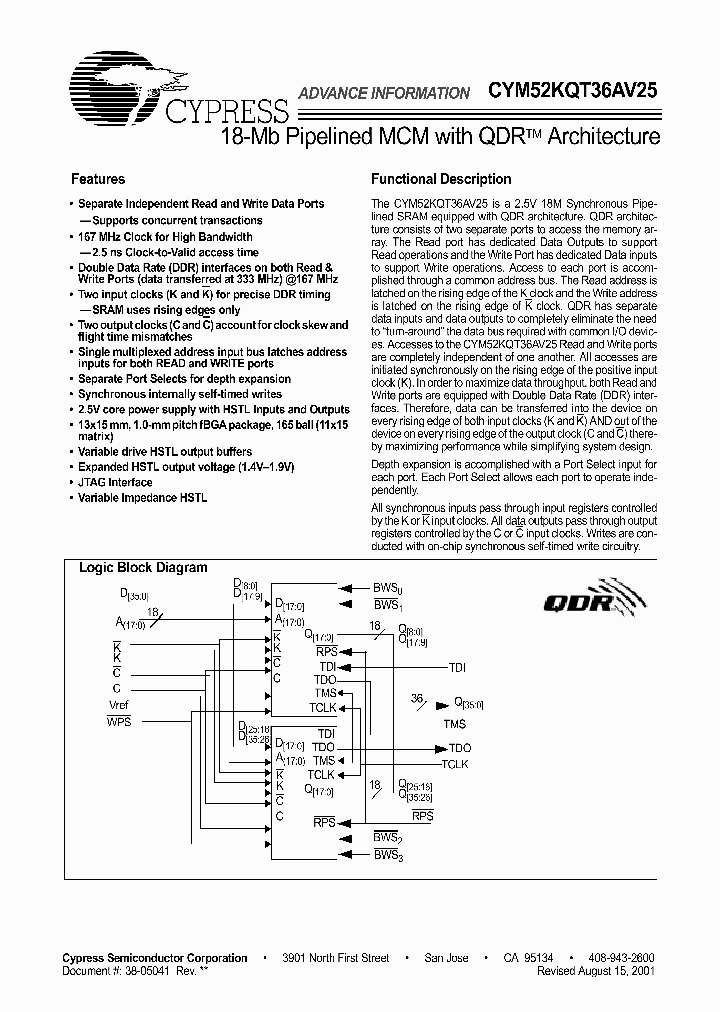 CYM52KQT36AV25-16BBC_1499376.PDF Datasheet