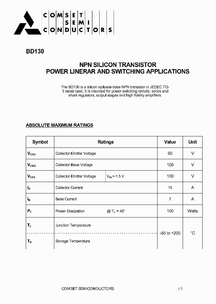 BD130_855424.PDF Datasheet