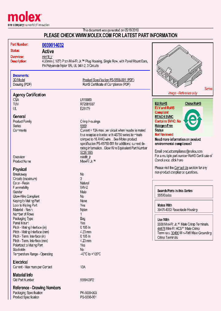 39-01-4032_1533619.PDF Datasheet