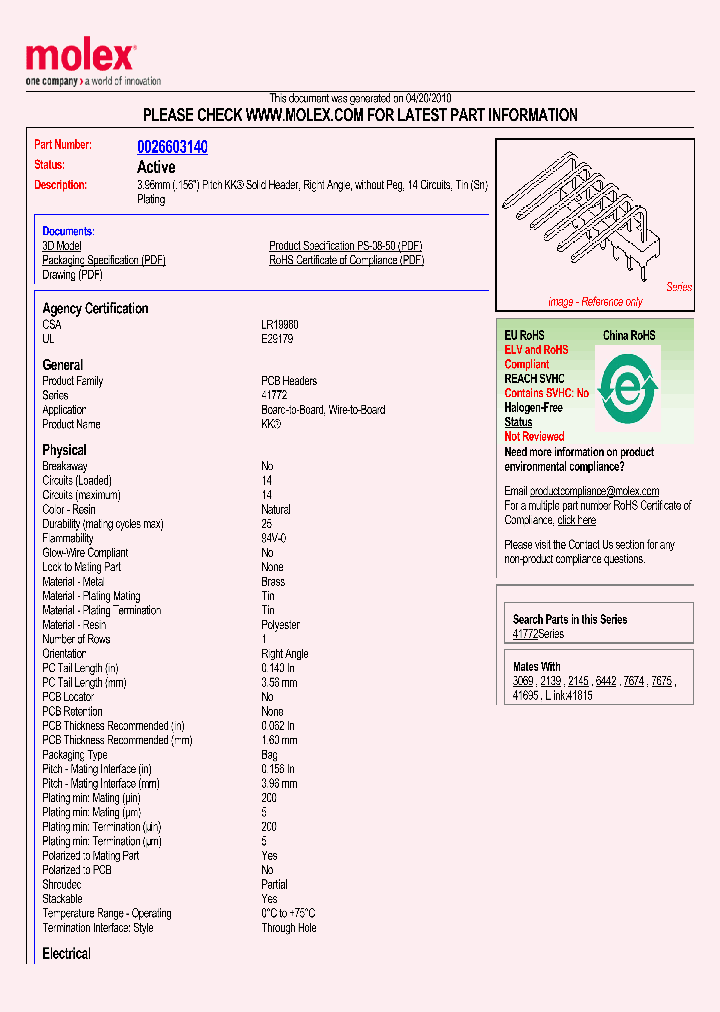 26-60-3140_1539868.PDF Datasheet