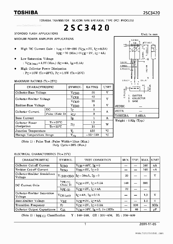 C3420_1554988.PDF Datasheet