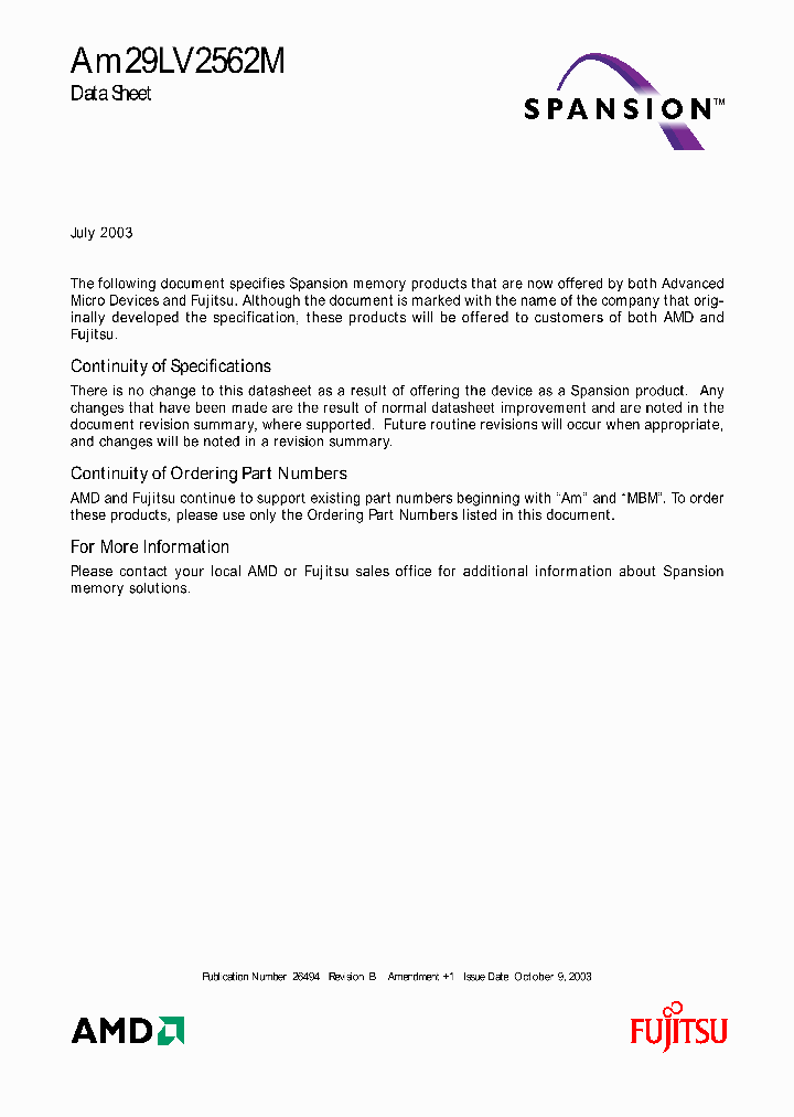 AM29LV2562ML120RPII_1558379.PDF Datasheet
