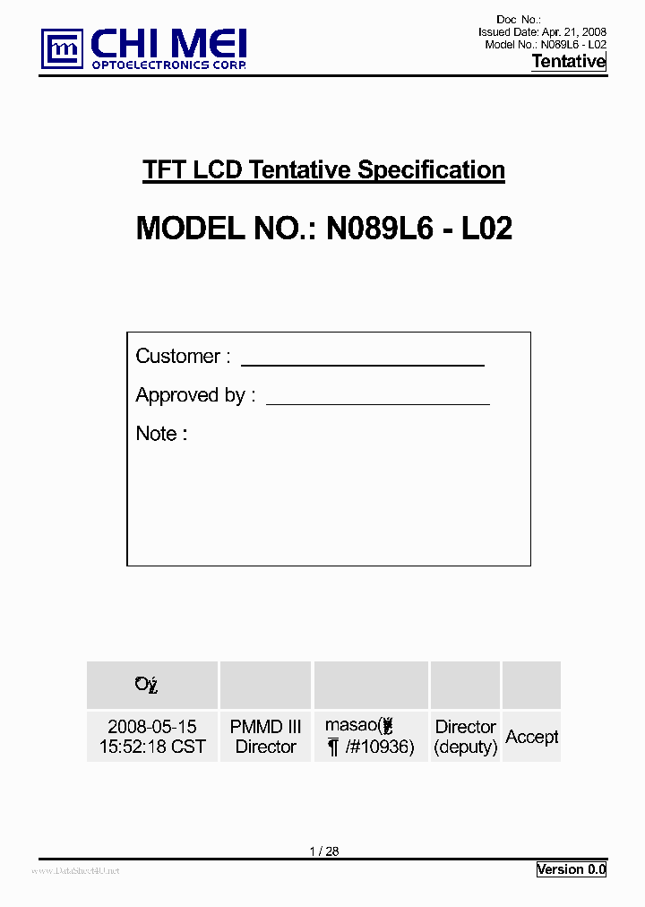 N089L6-L02_1560991.PDF Datasheet