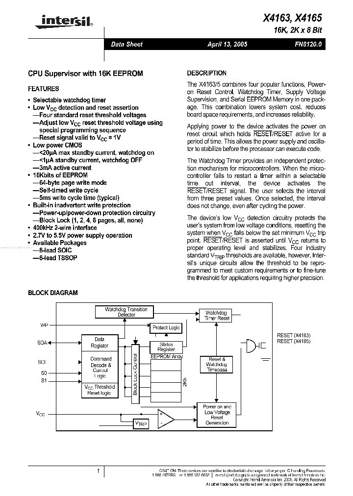 X4163_1564294.PDF Datasheet