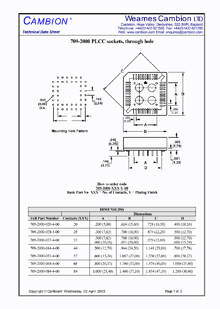 709-2000_1568519.PDF Datasheet