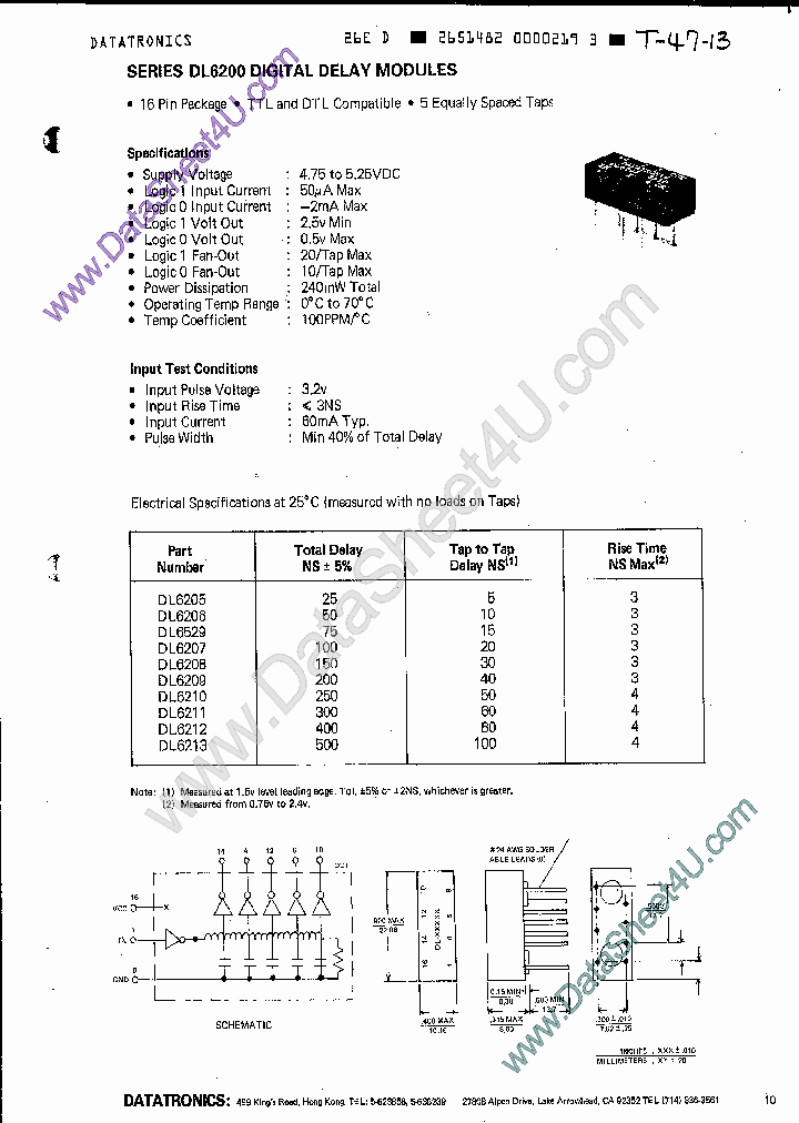 DL6205_1574830.PDF Datasheet