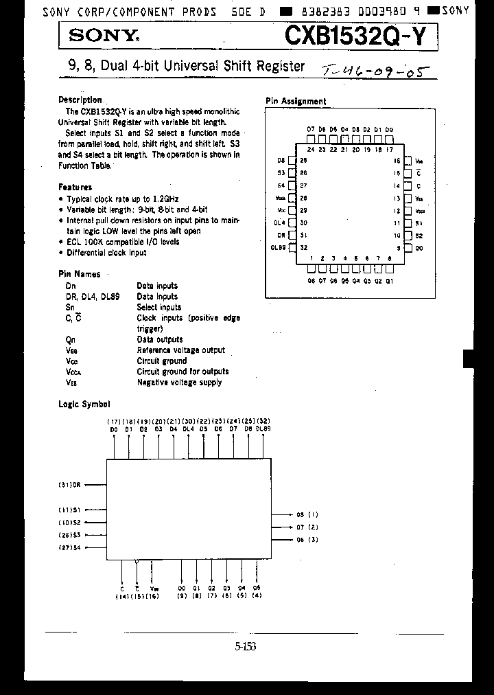 CXB1532Q-Y_885404.PDF Datasheet
