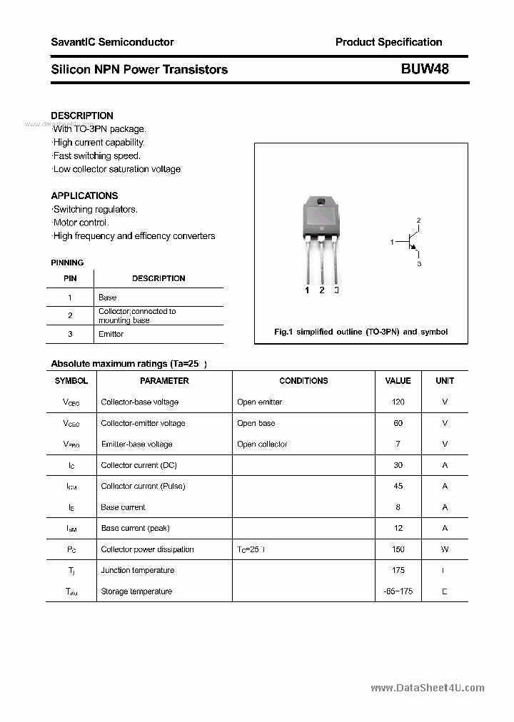 BUW48_1572975.PDF Datasheet