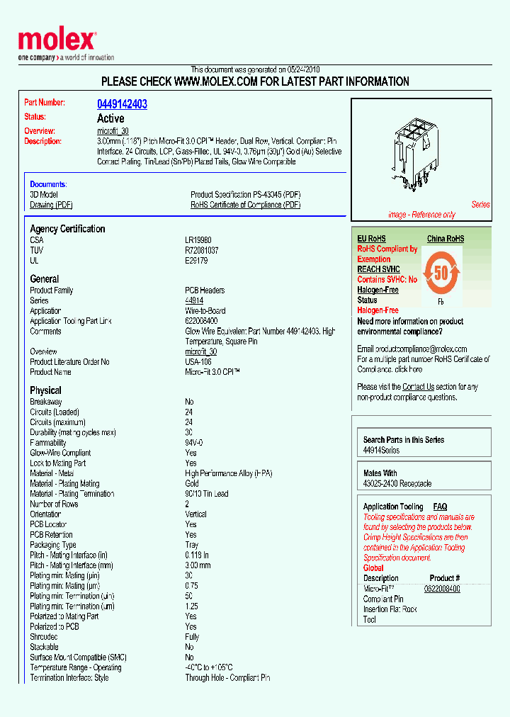 44914-2403_1590801.PDF Datasheet