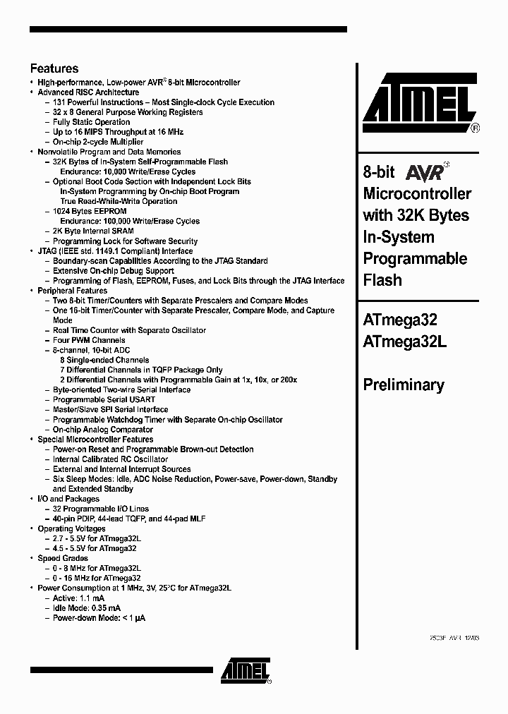 ATMEGA32L-8MI_913896.PDF Datasheet