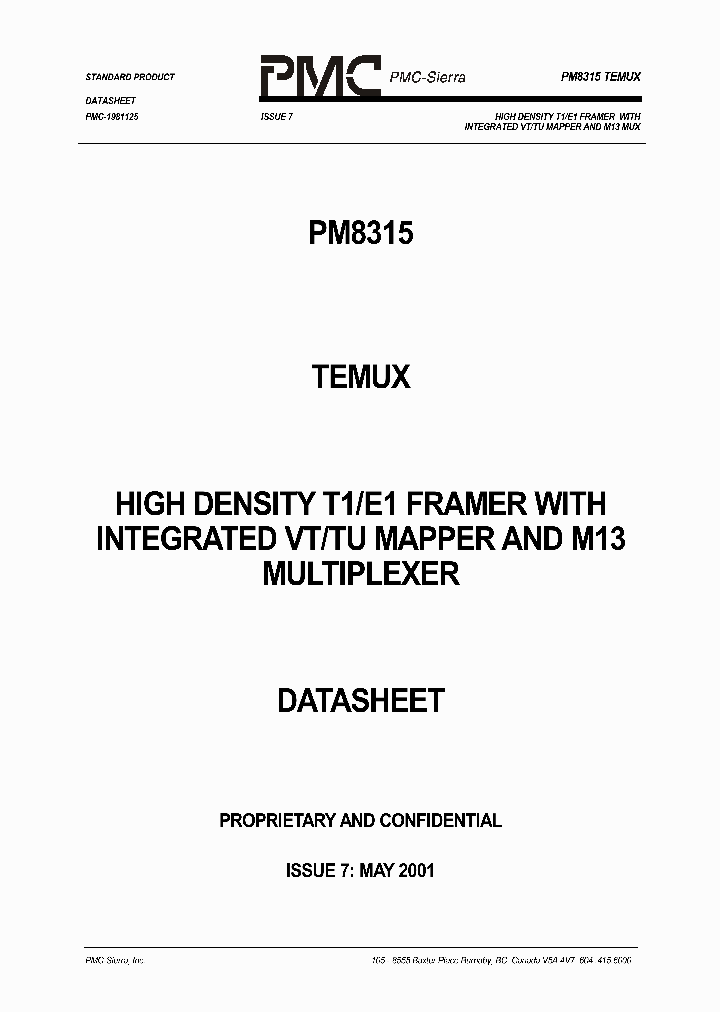 PM8315_885705.PDF Datasheet