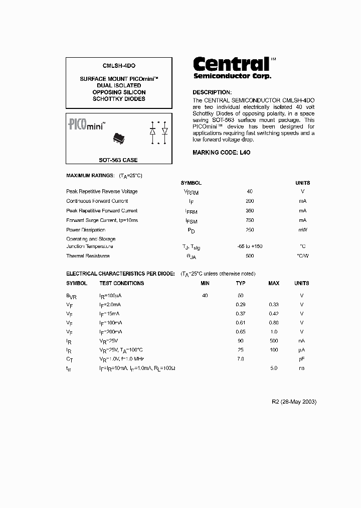 CMLSH-4DO_927014.PDF Datasheet