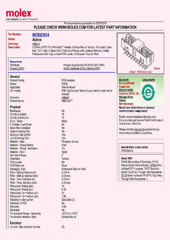 87832-1614_1600815.PDF Datasheet