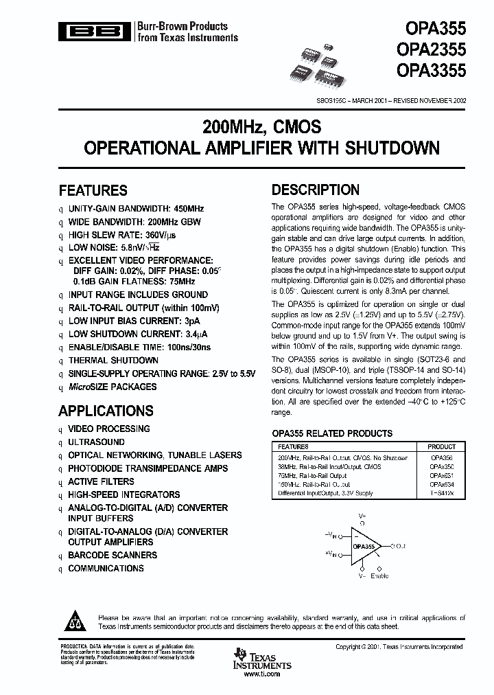 OPA3355EA2K5_942931.PDF Datasheet