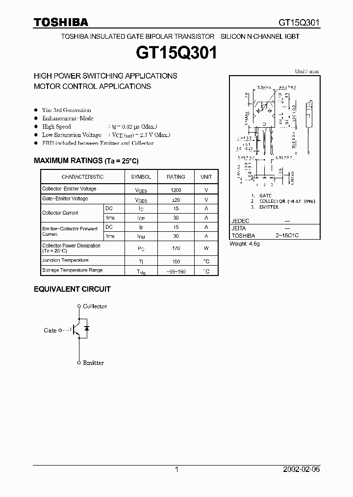 GT15Q301_1602311.PDF Datasheet