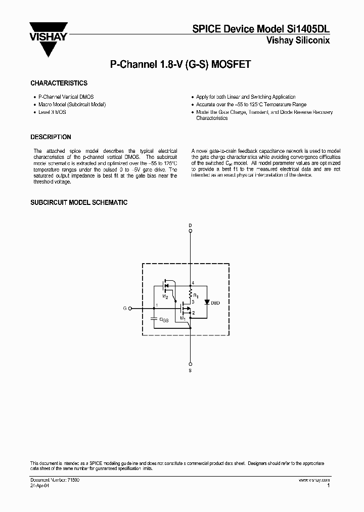SI1405DL-DS_1603359.PDF Datasheet