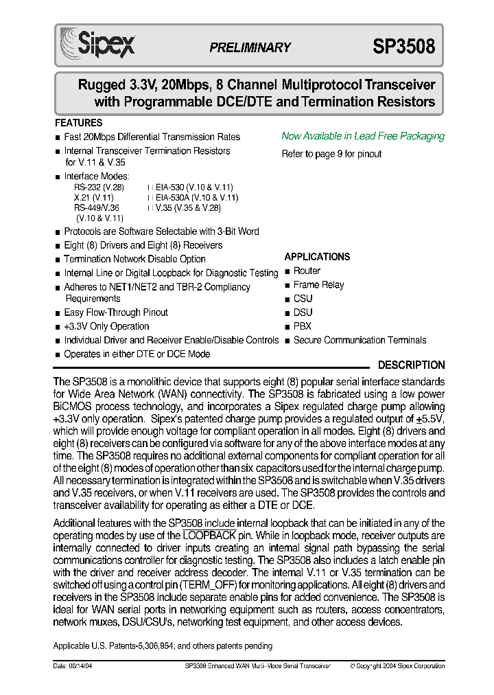 SP3508_1600531.PDF Datasheet