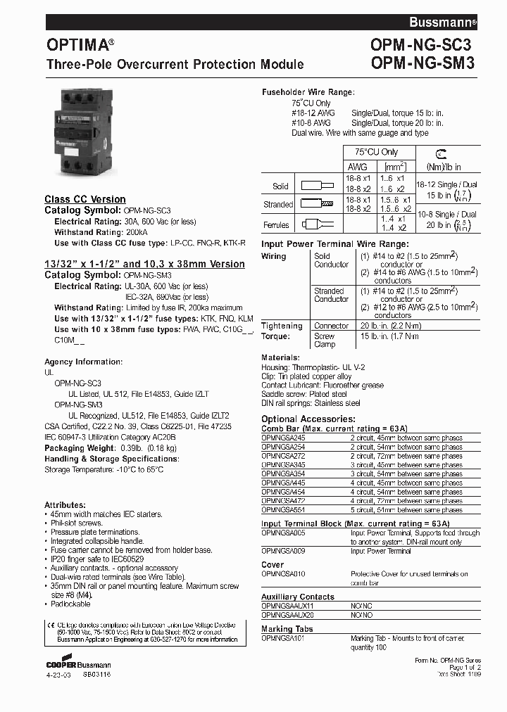 OPMNGSA254_967356.PDF Datasheet