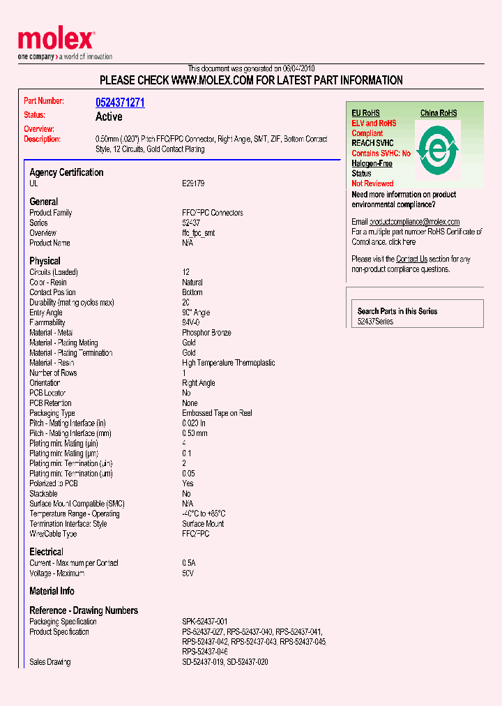 52437-1271_1609435.PDF Datasheet