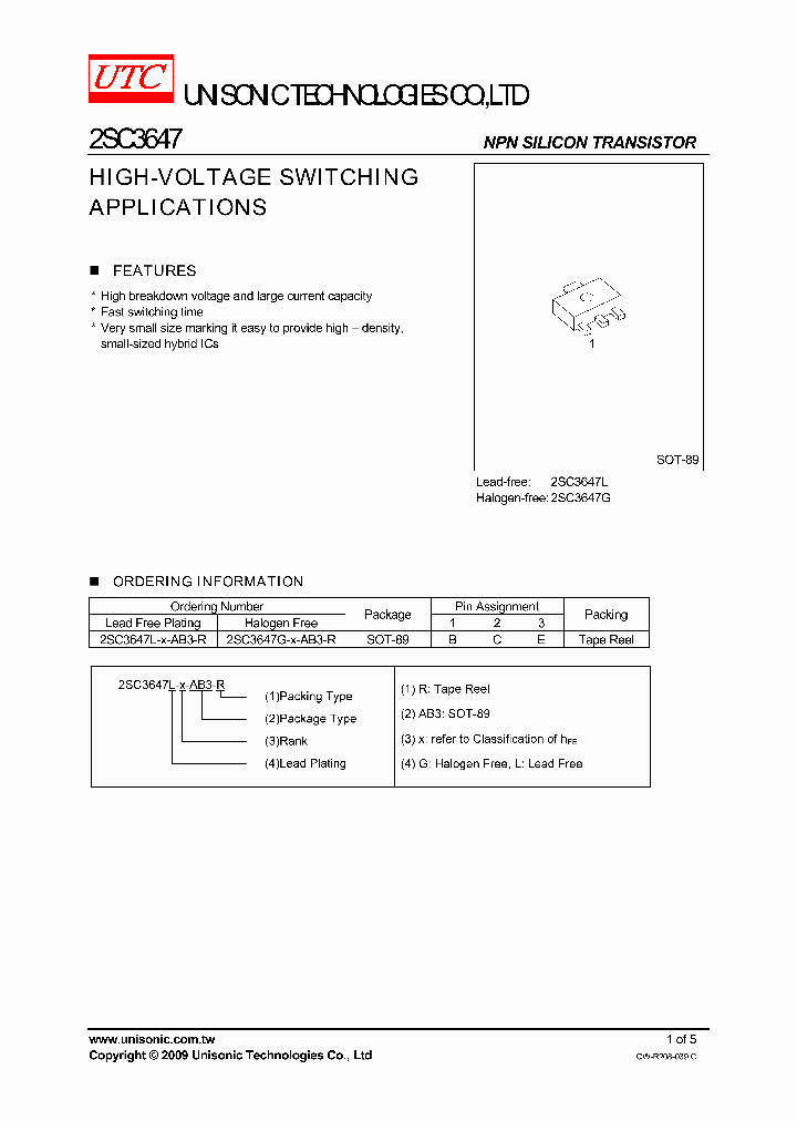 2SC3647G-X-AB3-R_1619456.PDF Datasheet