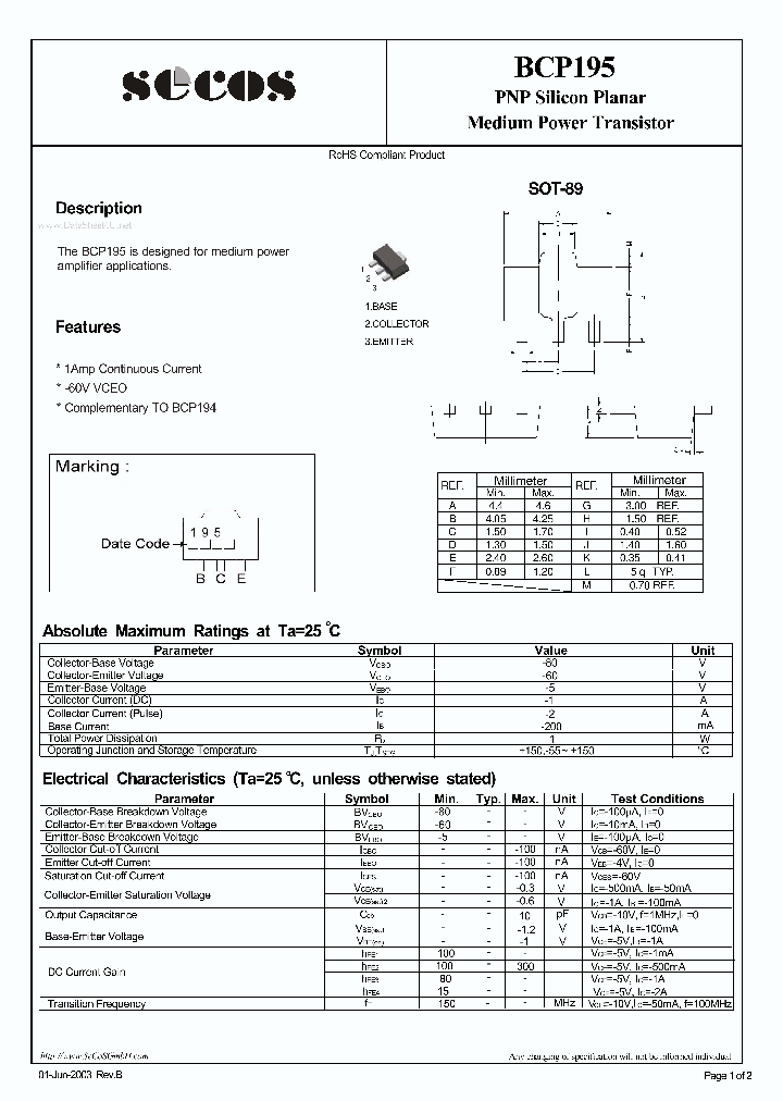 BCP195_1612886.PDF Datasheet