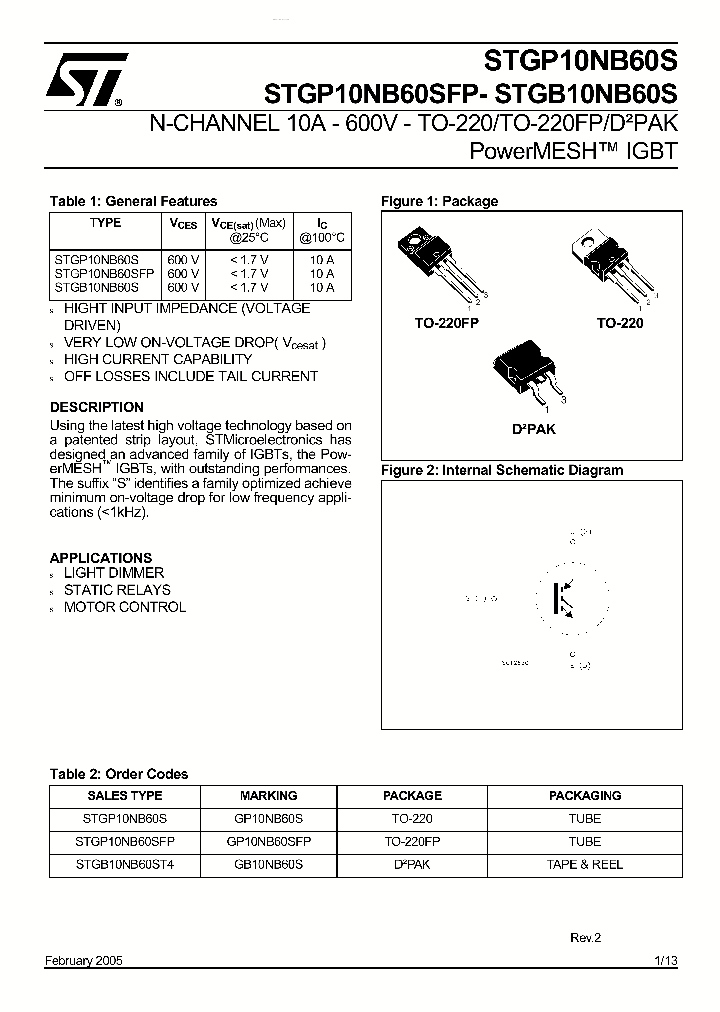 STGB10NB60S_1605081.PDF Datasheet