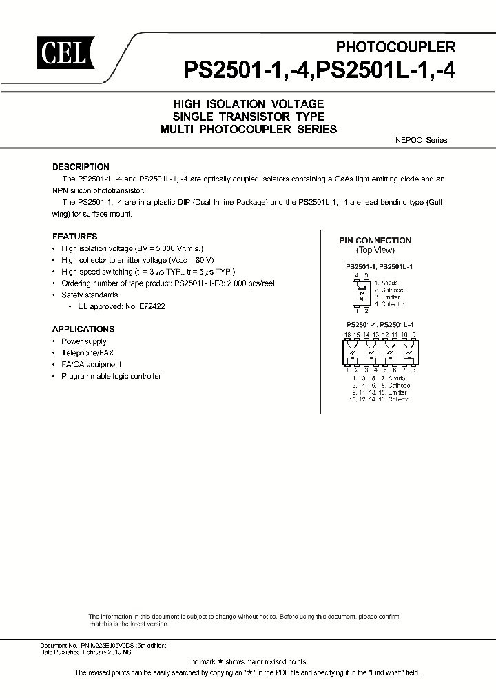 PS2501-2-A_1033106.PDF Datasheet