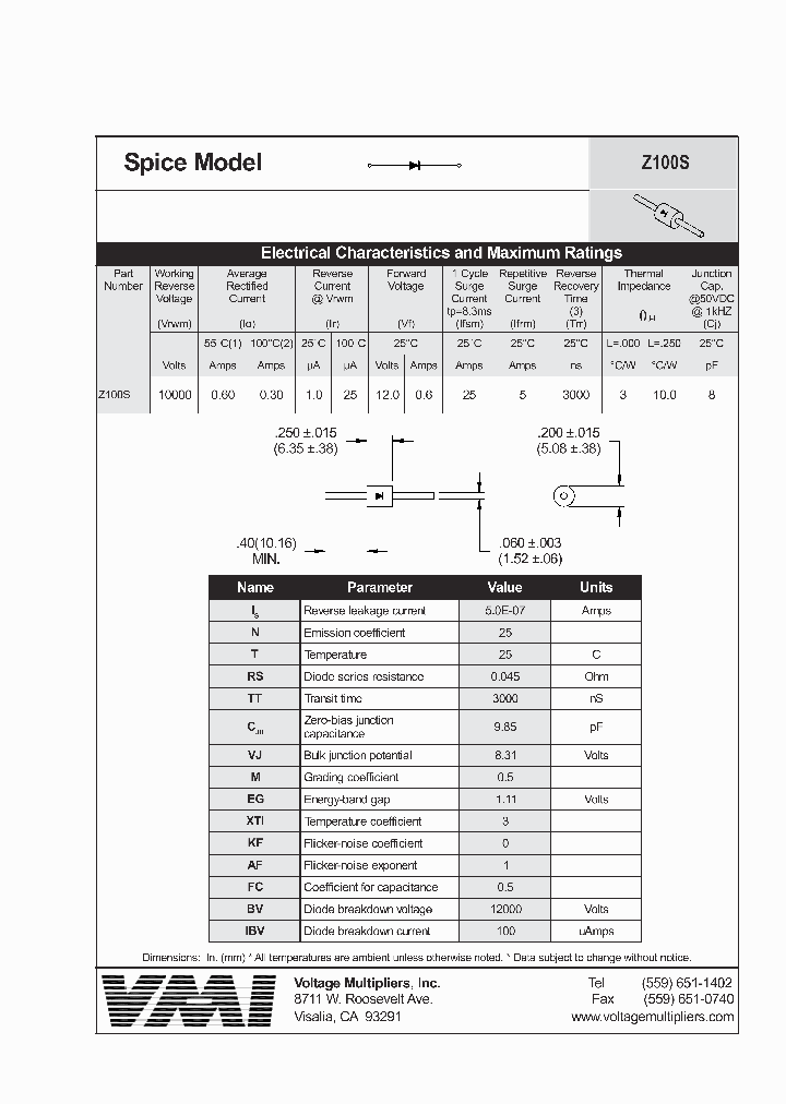 Z100S_1044545.PDF Datasheet