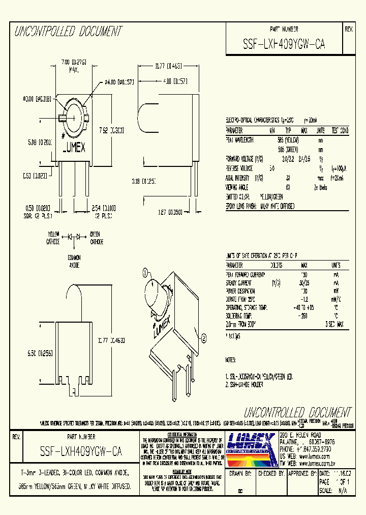 SSF-LXH409YGW-CA_1052738.PDF Datasheet